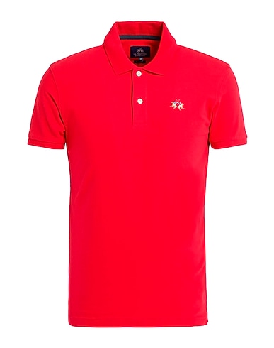 LA MARTINA Polo shirt 95% Cotton, 5% Elastane