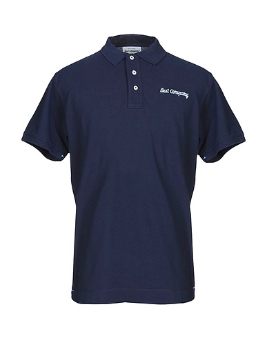 BEST COMPANY Polo shirt Midnight blue 100% Cotton