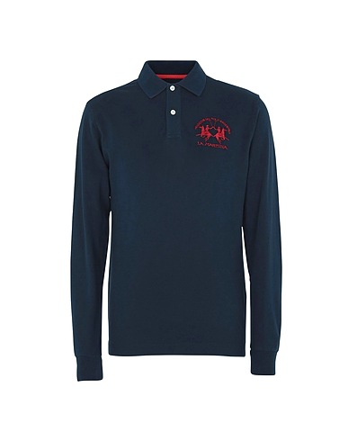 LA MARTINA Polo Blu notte 95% Cotone, 5% Elastan
