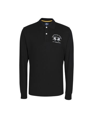 La Martina Polo Shirt In Black