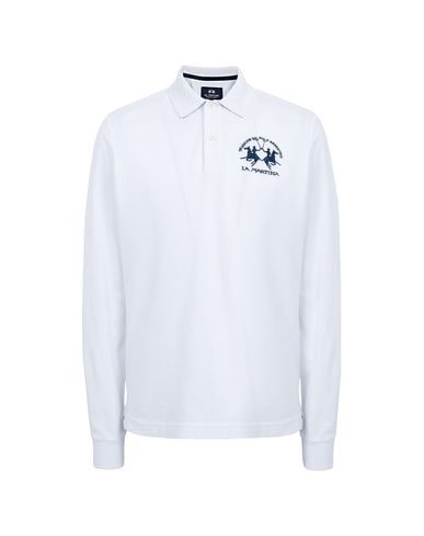 La Martina Polo Shirts In White