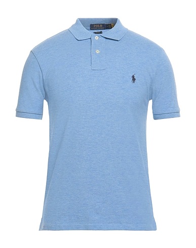POLO RALPH LAUREN Poloshirt Himmelblau 100% Baumwolle