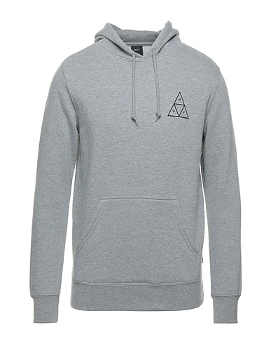 HUF Hooded track jacket  Grey 80% Cotton, 20% Polyester