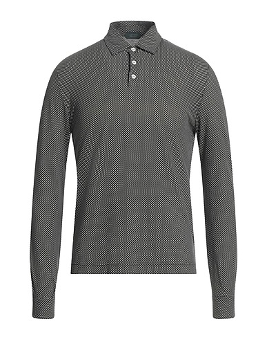 ZANONE Polo shirt Lead 100% Cotton