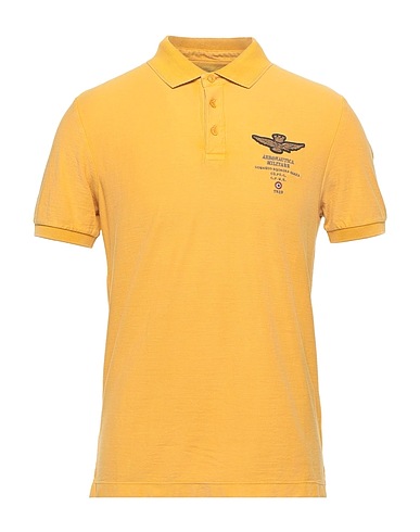 AERONAUTICA MILITARE Polo shirt Marigold 100% Cotton