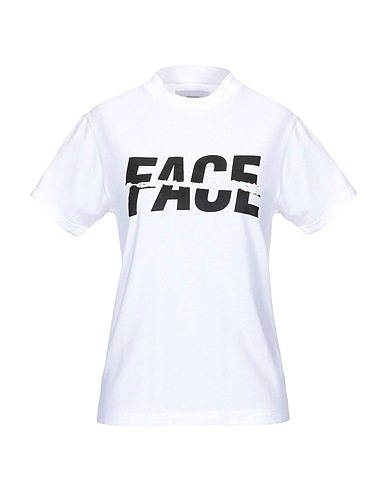 FACETASM T-shirt Bianco 100% Cotone