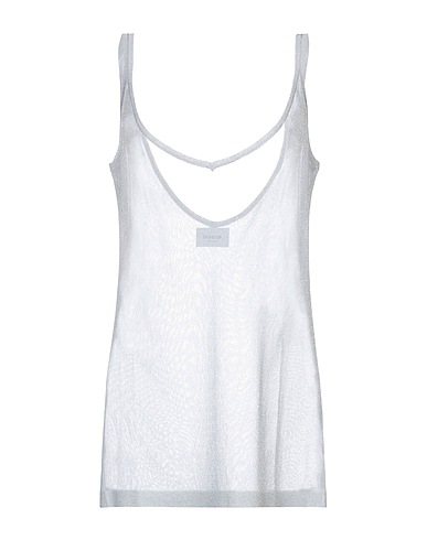 DONDUP Camisole Light grey 80% Viscose, 20% Polyester