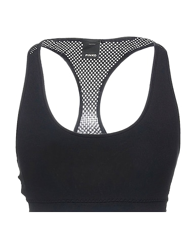 PINKO Top Noir 75% Polyamide, 25% Élasthanne