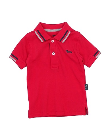 HARMONT & BLAINE Polo shirt Red 100% Cotton