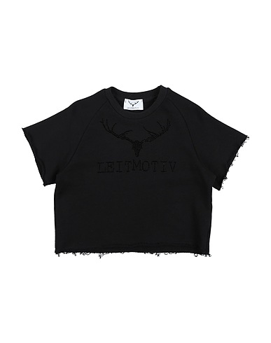 LEITMOTIV Sweatshirt Schwarz 100% Baumwolle