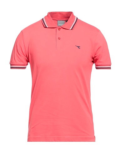 DIADORA Polo shirt Coral 100% Cotton