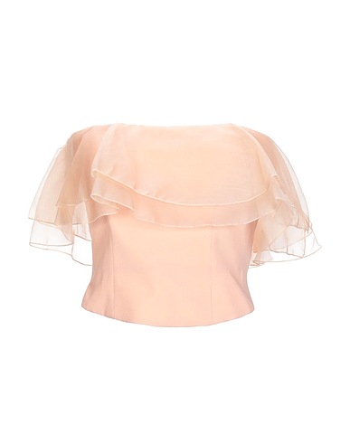 SIMONA CORSELLINI Top Blush 78% Acetate, 22% Viscose, Silk