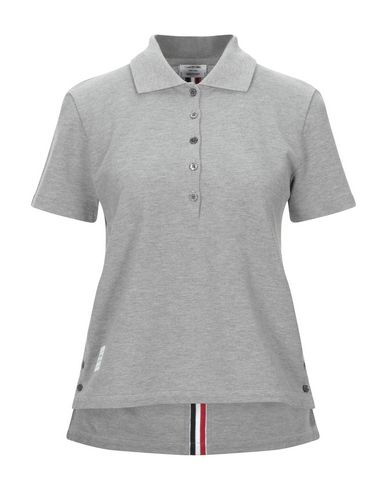 Thom Browne Polo Shirt In Grey