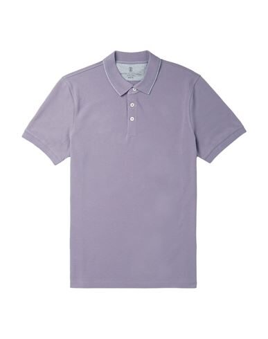 Brunello Cucinelli Polo Shirts In Lilac