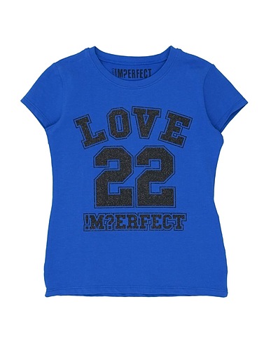 !M?ERFECT Camiseta Azul eléctrico 94% Algodón, 6% Elastán