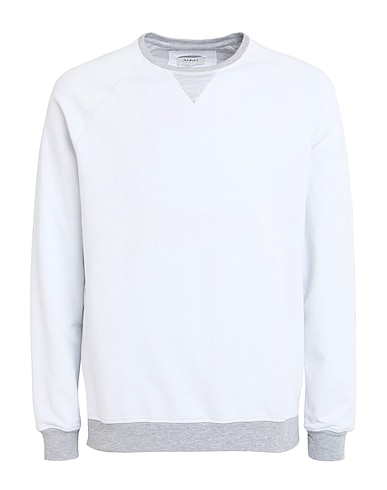 ALPHA STUDIO Sweatshirt BIANCO 95% Cotton, 5% Elastane
