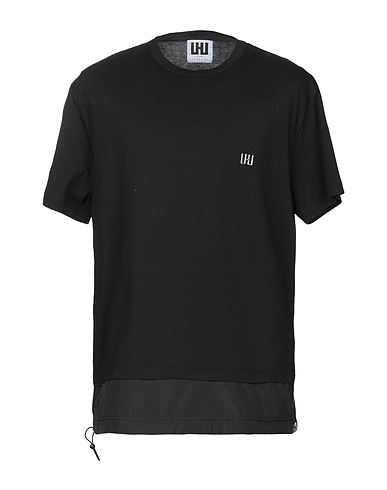 LHU URBAN T-shirt Black 100% Cotton, Polyester, Polyamide