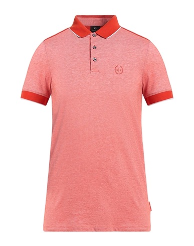 ARMANI EXCHANGE Polo Rouille 100% Coton, Élasthanne