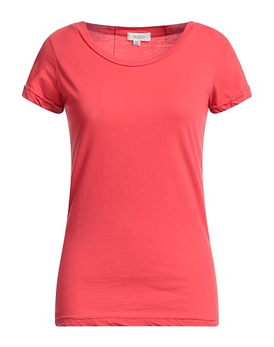 CROSSLEY Basic T-Shirt Brick red 100% Cotton
