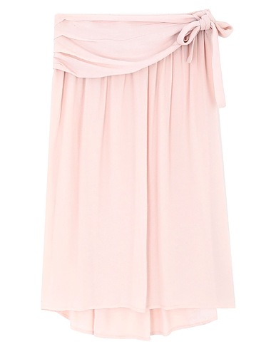 CROSSLEY Midi skirt Light pink 100% Viscose