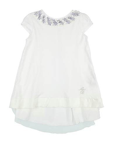 MISS BLUMARINE Top White 100% Cotton, Polyester