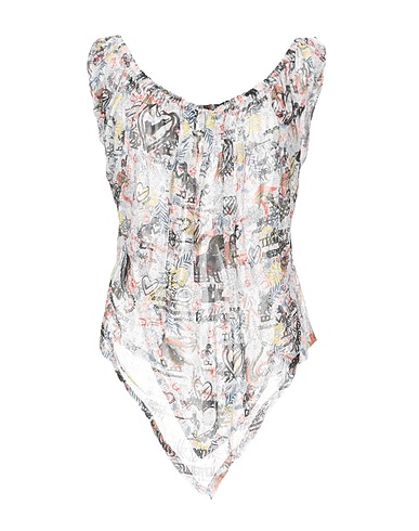 VIVIENNE WESTWOOD ANGLOMANIA Top Light grey 100% Viscose