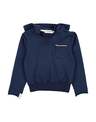 PAOLO PECORA Hooded sweatshirt Blue 100% Cotton