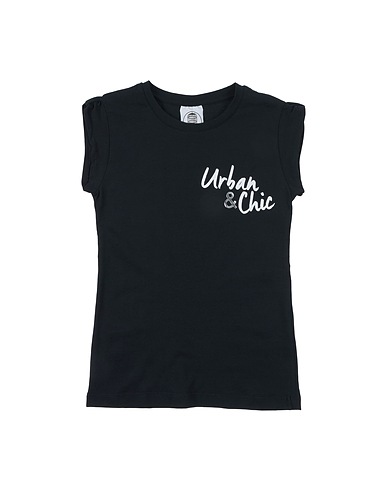 LE VOLIÈRE T-shirt Black 95% Cotton, 5% Elastane