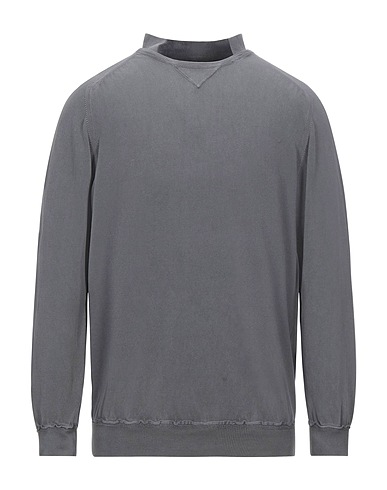 ALPHA STUDIO Pullover Grigio 100% Cotone