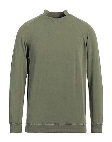 ALPHA STUDIO Sweater Military green 100% Cotton