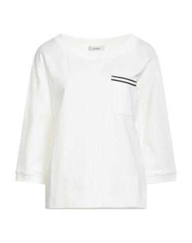 Alpha Studio Sweatshirts In White