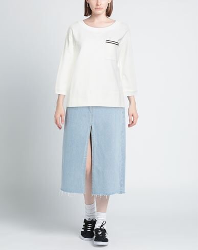 Alpha Studio Sweatshirts In White