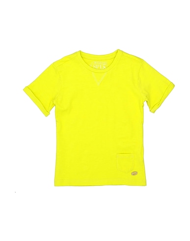 SP1 T-shirt Lime green 100% Cotton