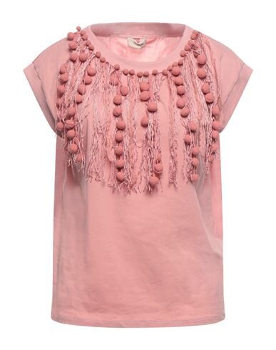 Scee By Twin-set T-shirts In Pastel Pink