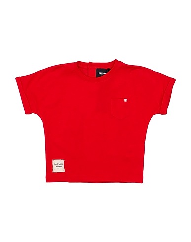 FRED MELLO T-shirt Rouge 100% Coton