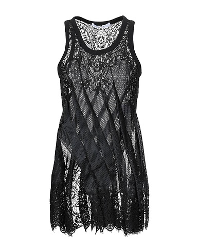 GIVENCHY Evening top Black 100% Polyester, Cotton, Polyamide, Elastane