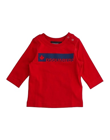 DSQUARED2 T-Shirt Rot 100% Baumwolle