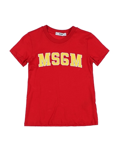 MSGM T-shirt KIDS Red 100% Cotton