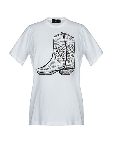 DSQUARED2 T-shirt White 100% Cotton