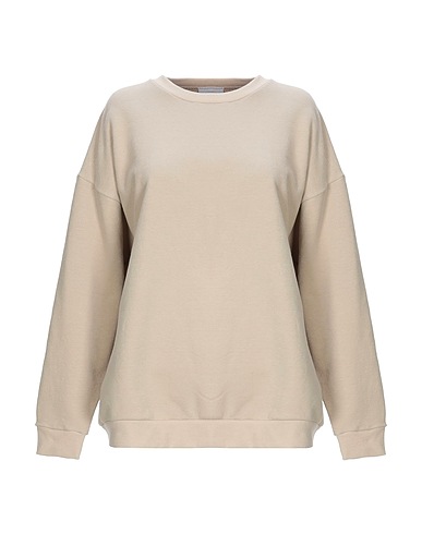 CAN PEP REY Sweatshirt Beige 98% Cotton, 2% Elastane