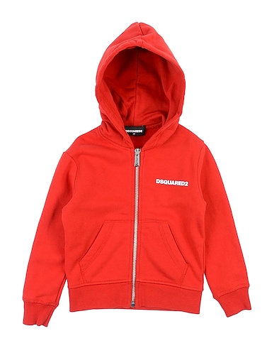 DSQUARED2 Sweatshirt Red 100% Cotton, Elastane
