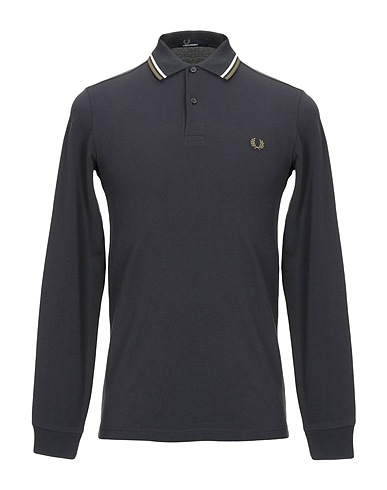 FRED PERRY Polo shirt Charcoal 100% Cotton