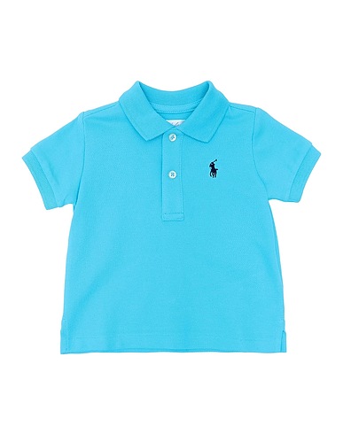 POLO RALPH LAUREN Polo Turchese 100% Cotone