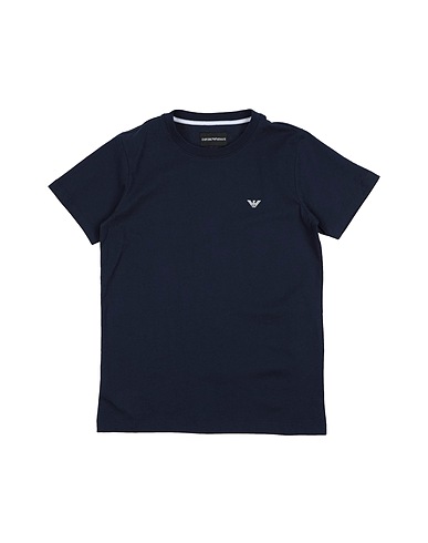 EMPORIO ARMANI T-shirt Midnight blue 100% Cotton