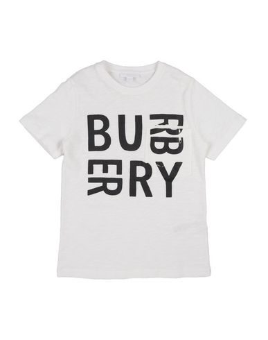 Burberry Kids' T-shirts In White