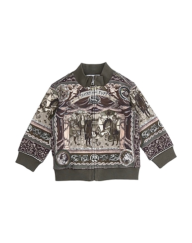 DOLCE&GABBANA Sweatshirt Military green 100% Cotton