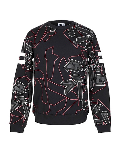 LHU URBAN Sweatshirt Black 100% Cotton
