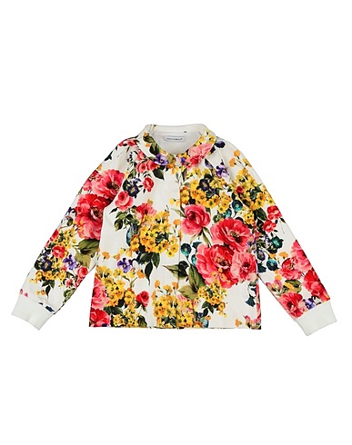 DOLCE&GABBANA Sweatshirt White 90% Cotton, 10% Elastane