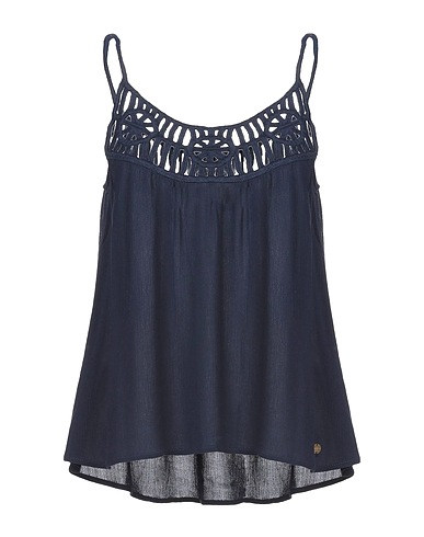 PEPE JEANS トップス ミッドナイトブルー レーヨン 100%