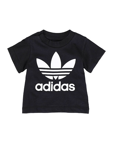 ADIDAS ORIGINALS T-shirt TREFOIL TEE     Black 100% Cotton